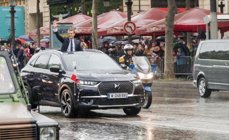 DS 7 Crossback. El coche oficial de Macron