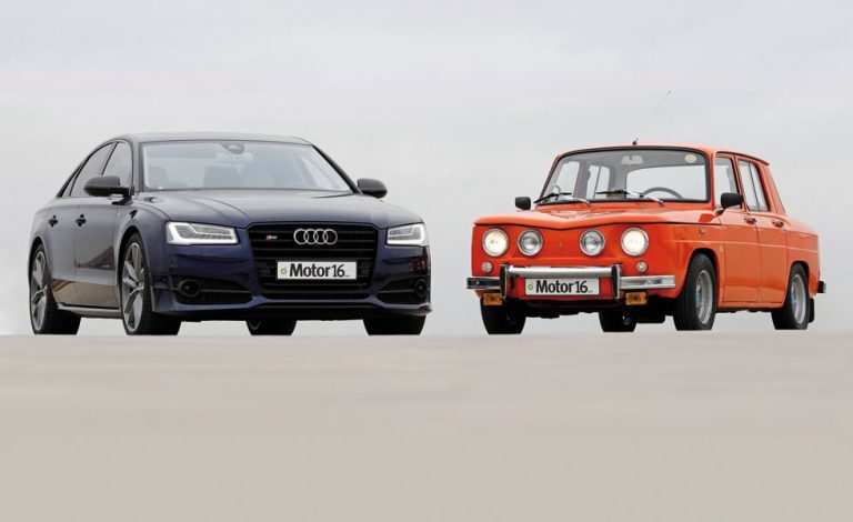 Comparamos el Renault R8 TS contra el Audi S8 Plus. El R8 que soñaba con ser S8