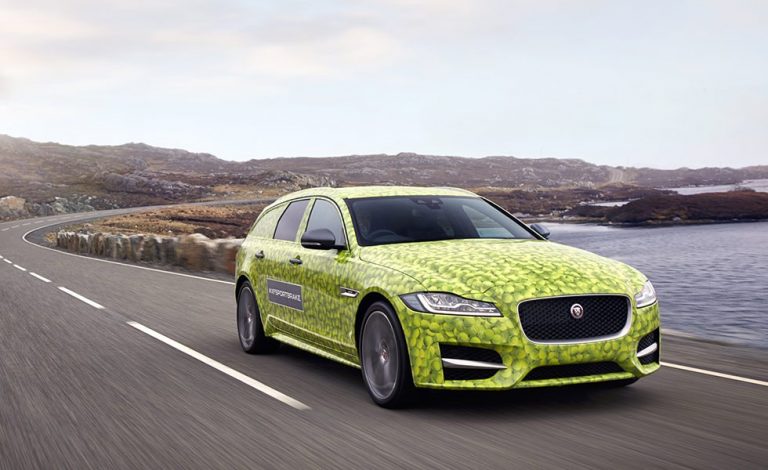 Jaguar XF Sportbreak. Camino de Wimbledon