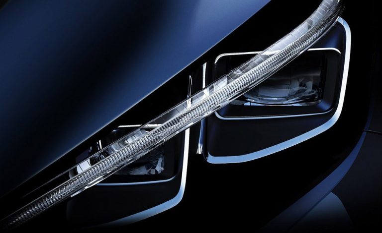 Nissan Leaf 2018. Así serán sus faros delanteros