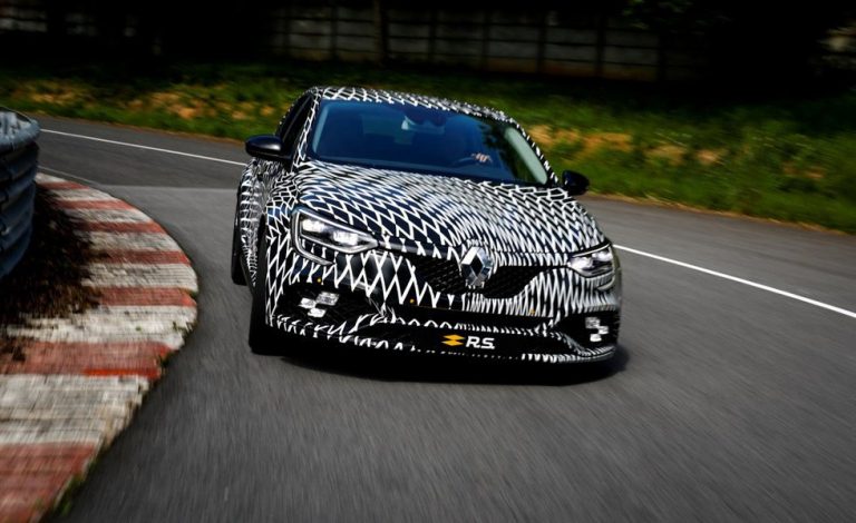 Renault Mégane RS. Se presentará en el GP de Mónaco