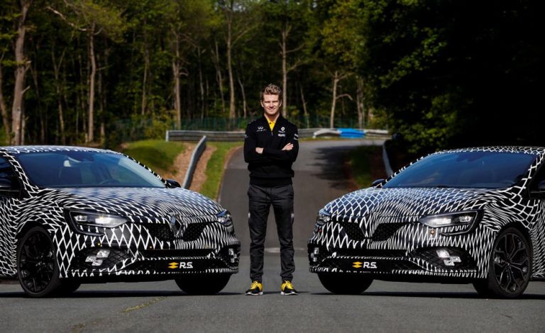 Renault Mégane R.S. Nico Hülkenberg al volante