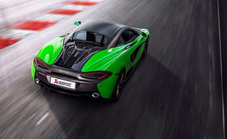 McLaren Sports Series. Ahora con escape Akrapovic