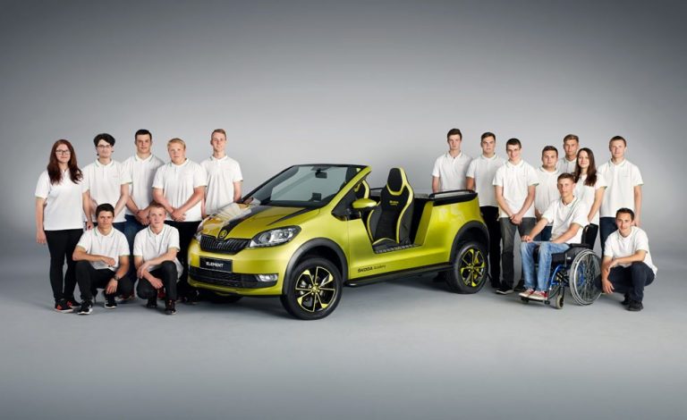 Skoda Element. Buggy eléctrico construido por estudiantes
