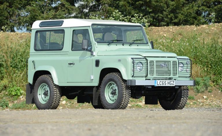 Land Rover Defender 90 Heritage Edition. El coche de Mr. Bean