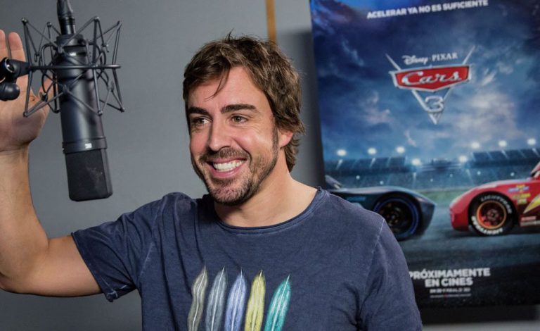 Alonso, Vettel y Hamilton. Las voces de 'Cars 3'