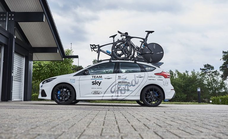 Ford Focus RS. Presente en el Tour de Francia 2017