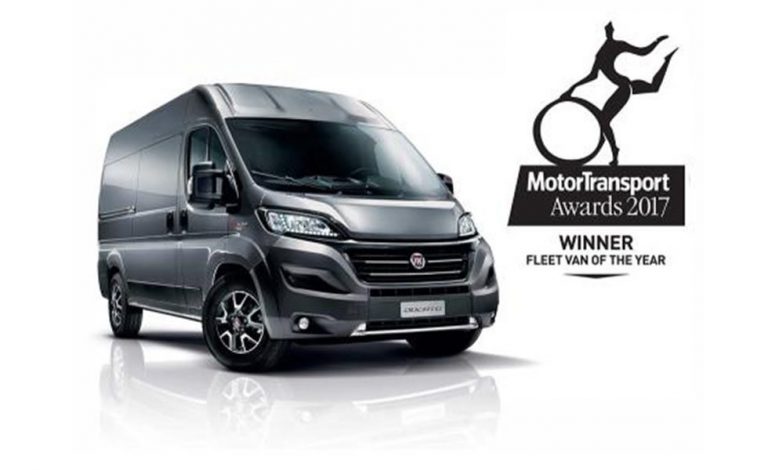 Fiat Ducato. Nombrado 'Fleet Van Of The Year 2017' en Gran Bretaña