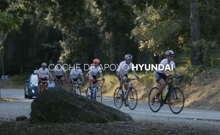 Hyundai ofrece coches de apoyo a los ciclistas
