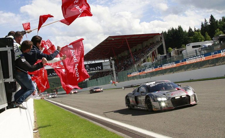 Audi Sport vence unas disputadas 24 Horas de Spa