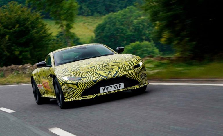 Aston Martin nos presenta su futuro Vantage… Todavía camuflado
