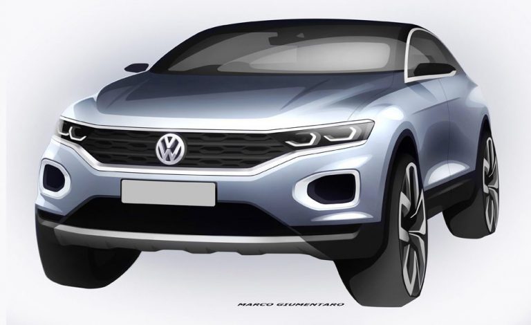 Volkswagen T-Roc. Los primeros bocetos
