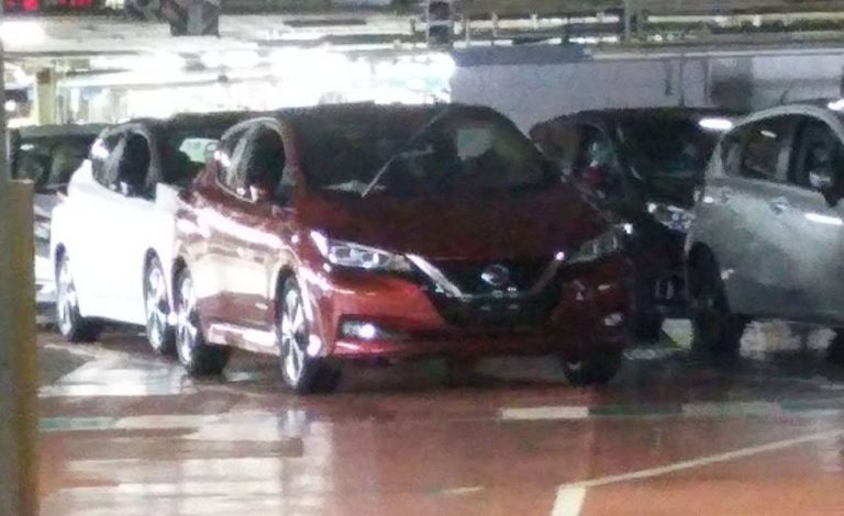 Nissan Leaf 2018. Ahora lo vemos de frente