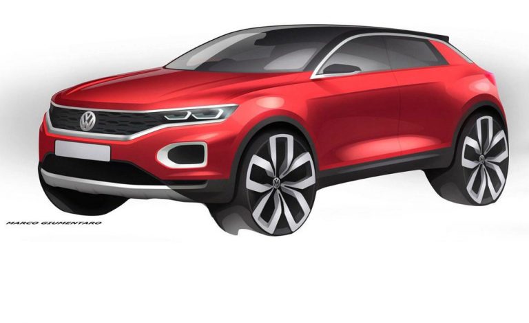 Volkswagen T-Roc. Nuevos bocetos