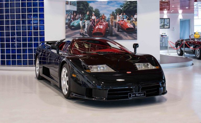 A la venta este Bugatti EB110 SS, el abuelo del poderoso Chiron