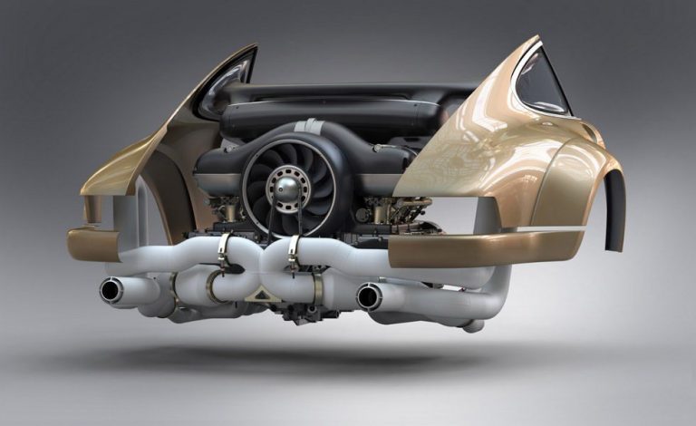 Singer y Williams crean este motor bóxer para los Porsche 911 964