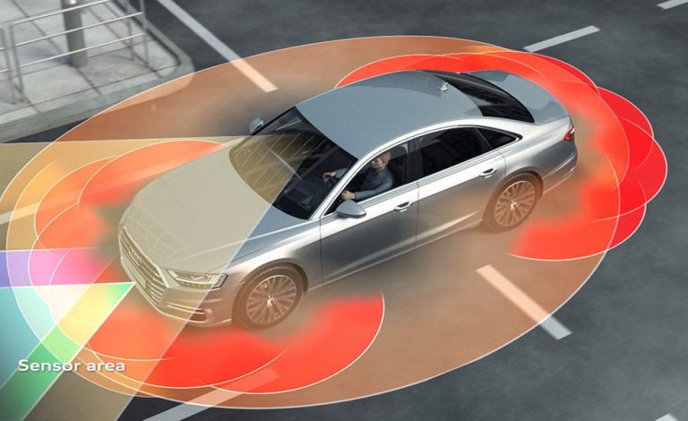 Audi A8. Estrena el escáner láser