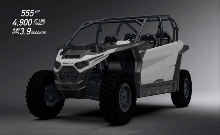 ¿Un buggy con 555 CV? Así es el Nikola Zero UTV