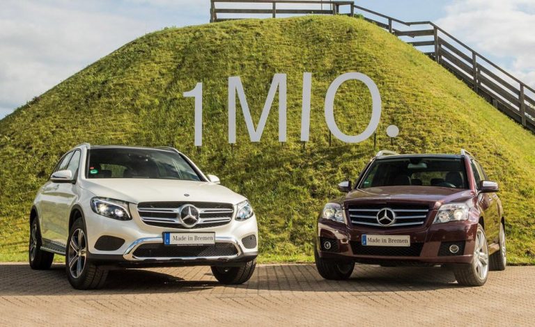Entre Mercedes GLK y Mercedes GLC ya hay un millón