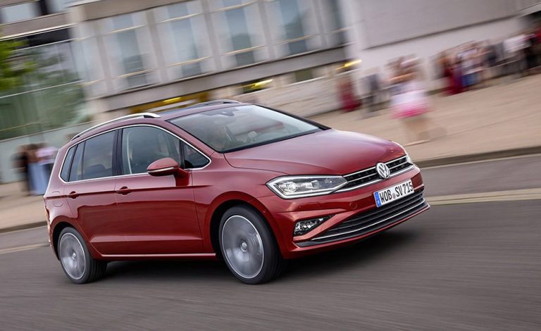 Volkswagen Golf Sportsvan. Se presentará en el Salón de Frankfurt 2017