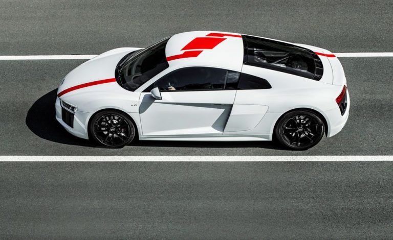 Audi R8 V10 RWS. Con tracción trasera
