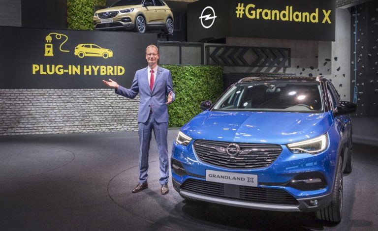 Grandland X. El primer plug in de Opel