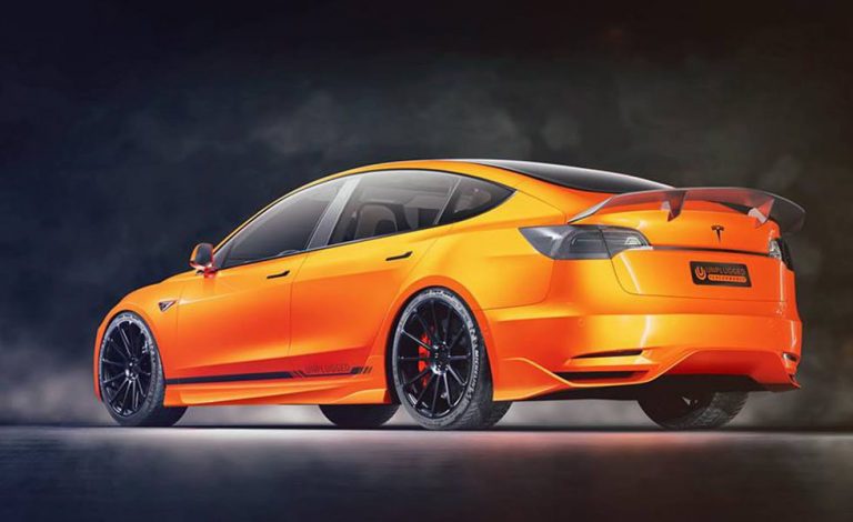 Tesla Model 3. Tuneado por Unplugged Performance