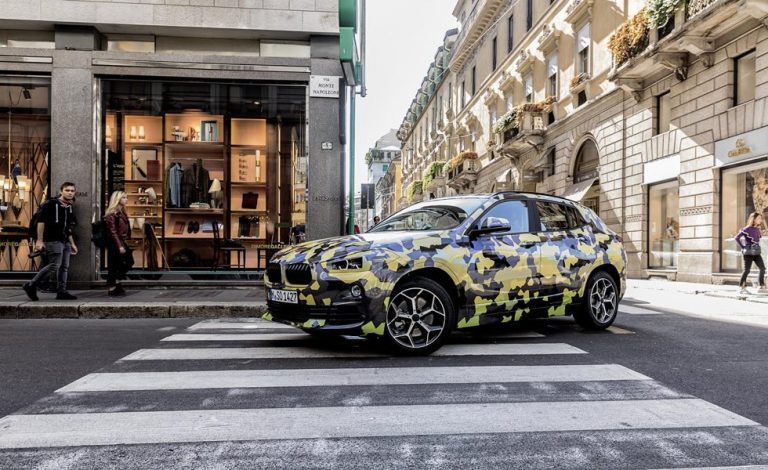 BMW X2. Una estrella más en la semana de la moda de Milán