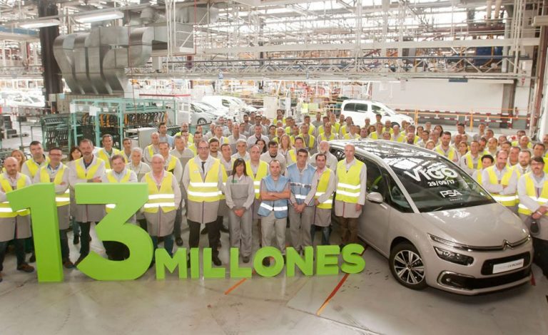 PSA. 13 millones de vehículos producidos en Vigo