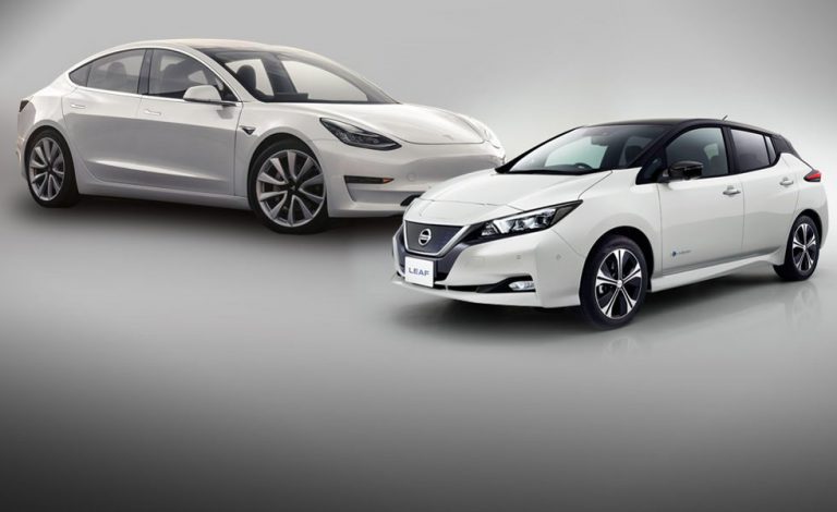 Nissan Leaf frente a Tesla Model 3. Dónde gana y dónde pierde
