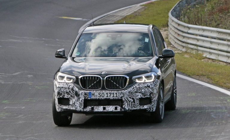 BMW X3 M. Perdiendo camuflaje