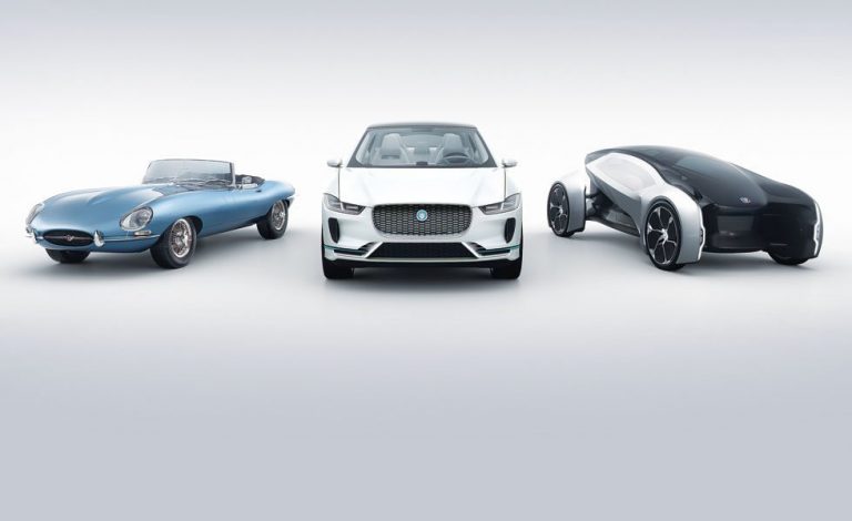 Jaguar E-Type Concept Zero. Electrobelleza