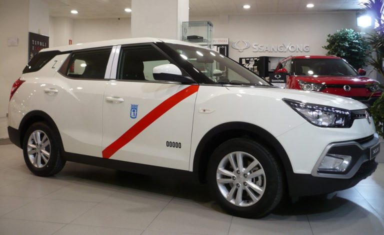 SsangYong XLV Taxi. Ahora propulsado por GLP