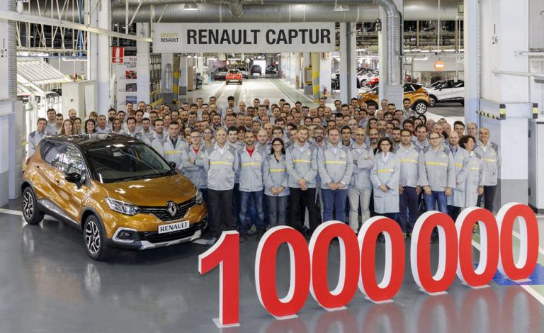 Renault Captur. Modelo un millón solo 4 años después