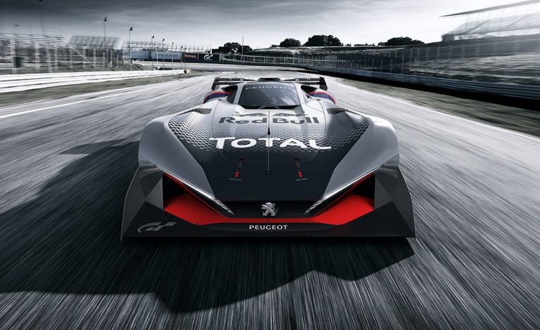 Peugeot L750 R Hybrid Vision Gran Turismo. Un juego de no tan niños
