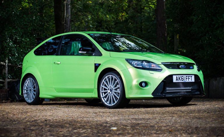 Ford Focus RS. Se subasta y tiene sólo 29 kilómetros