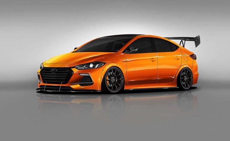 Hyundai Elantra BTR Edition. Directo al SEMA de Las Vegas