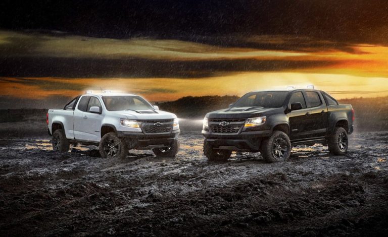 Midnight Edition y Dust Edition. Para los Chevrolet Colorado
