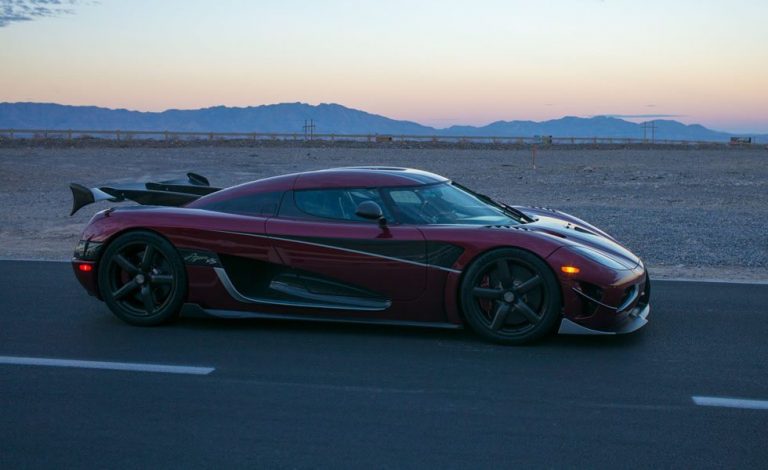 Koenigsegg Agera RS. Alcanza los 447,2 km/h