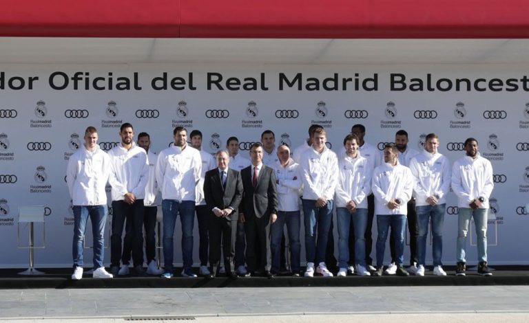 Audi. Los jugadores del Real Madrid 
Baloncesto eligen el Q7