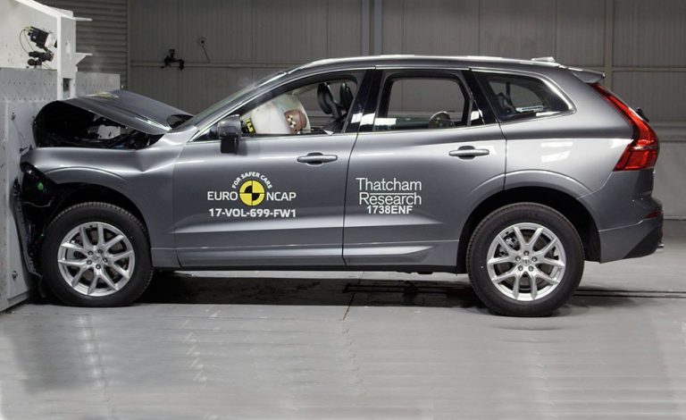 EuroNCAP. Volvo XC60, VW T-Roc, Skoda Karoq, Mitsubishi Eclipse Cross, Citroën C3 Aircross, Opel Crossland X, VW Polo y Seat Arona con 5 estrellas
