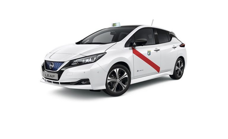 Nissan Leaf. Protagonista en la Feria del Taxi de Barcelona