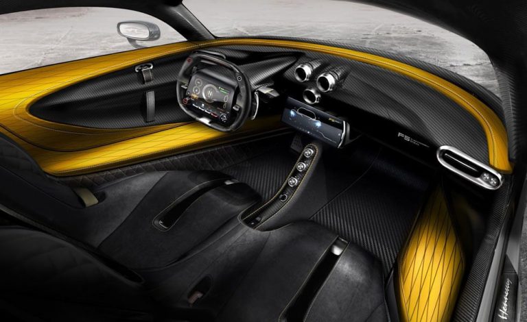 Hennessey Venom F5. Así es su deportivo interior