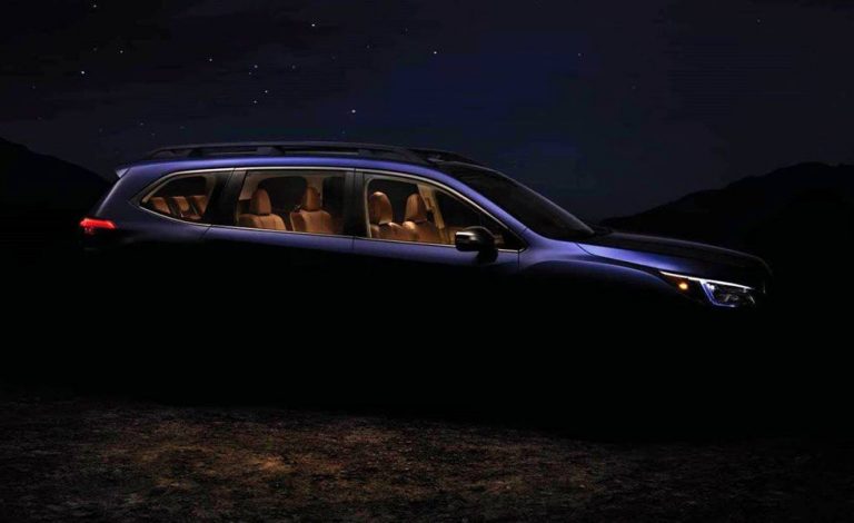 Subaru Ascent. La primera imagen