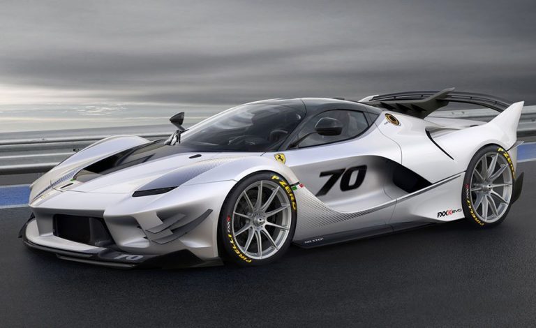 Ferrari  FXX-K Evo. Esta bestia se presenta en el Autosport International