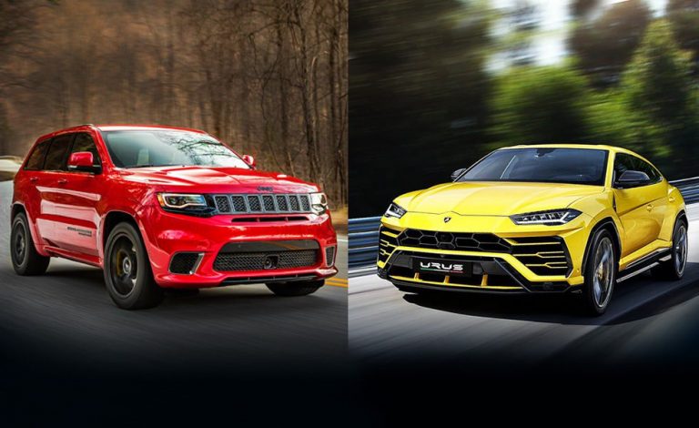 Lamborghini Urus-Jeep Grand Cherokee Trackhawk. ¿Cuál gana?