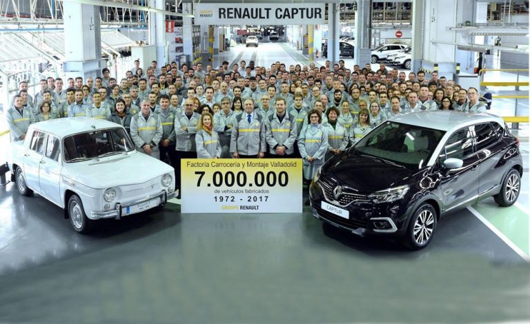 Del R8 al Captur. Renault ha fabricado 7 millones de coches en Valladolid