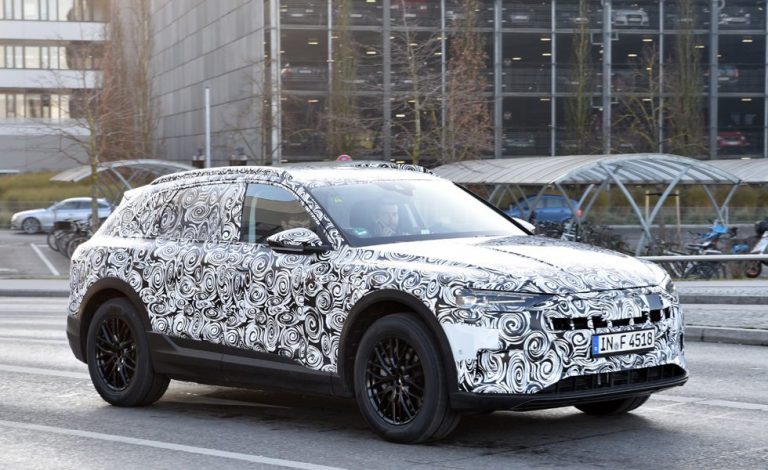 Audi e-Tron Quattro. Cazado en plenas pruebas invernales