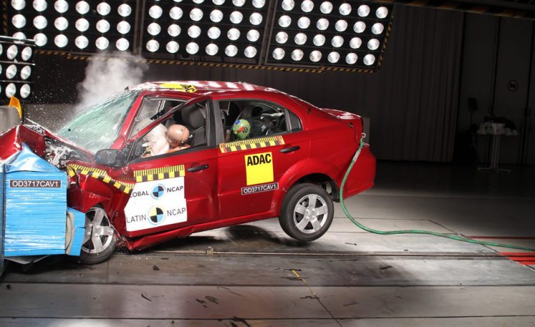 Chevrolet Aveo. 0 estrellas en el Latin NCAP