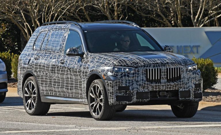 BMW X7 2019. Cazado de nuevo con menos camuflaje